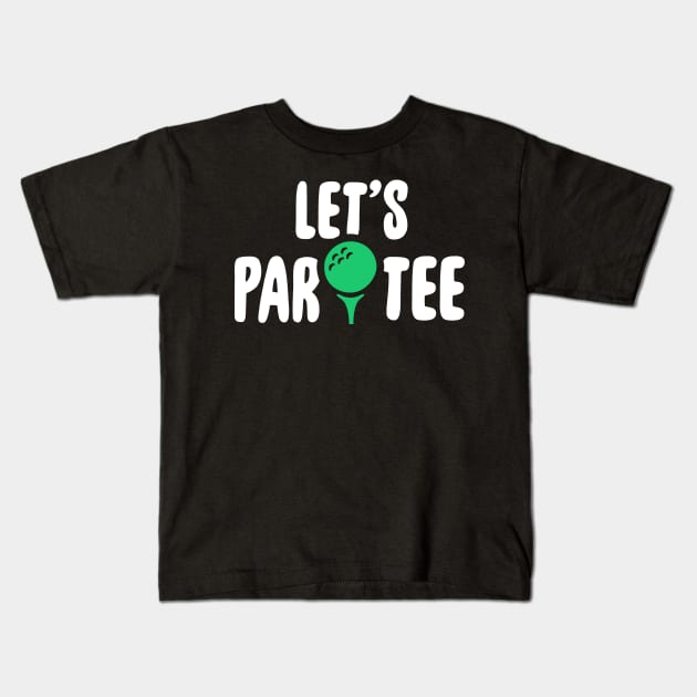 Let's get partee Kids T-Shirt by captainmood